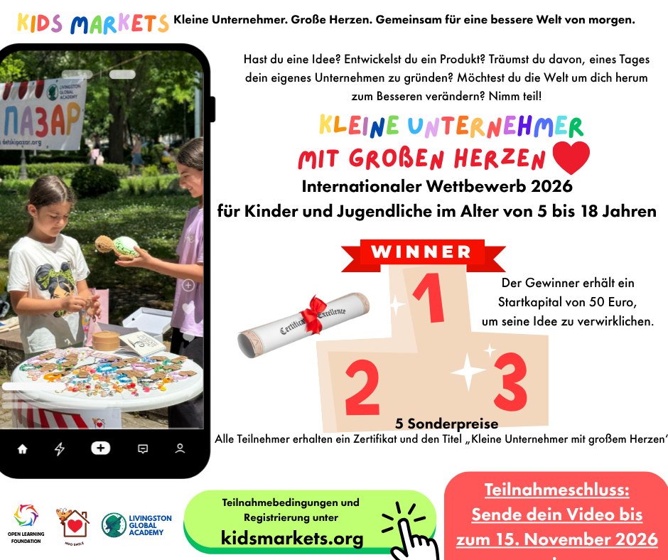 Deutsch KidsMarketsOrg Wettbewerb